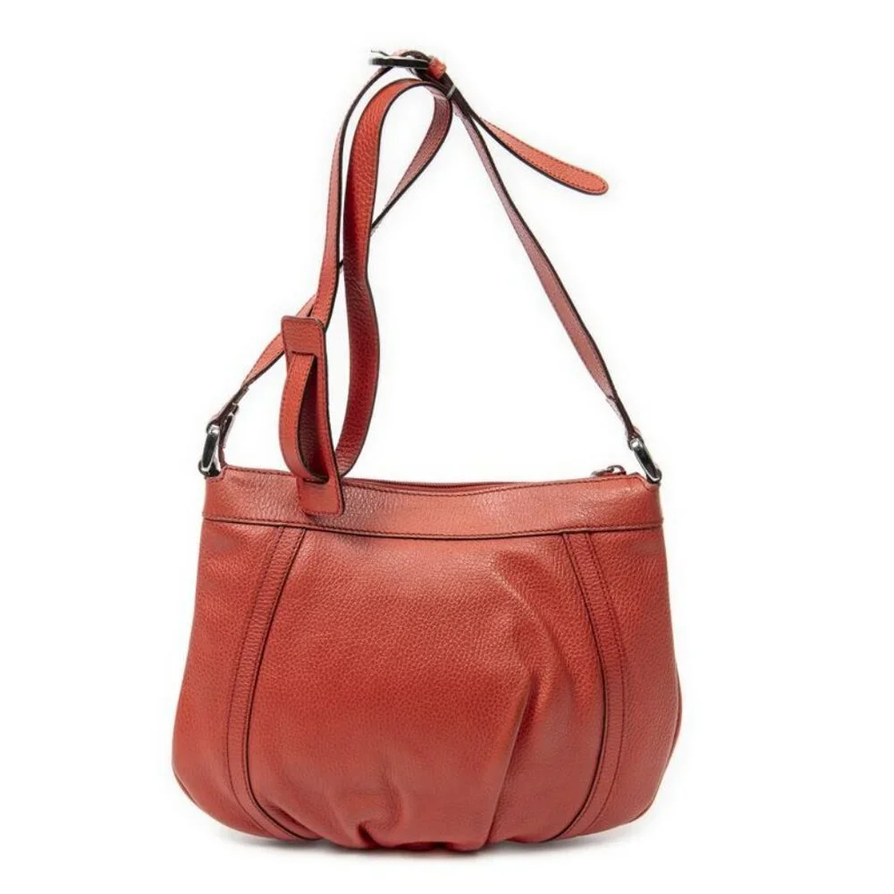 Gucci Small Dring Messenger Red Grain Calfskin Leather - Picture 5 of 10